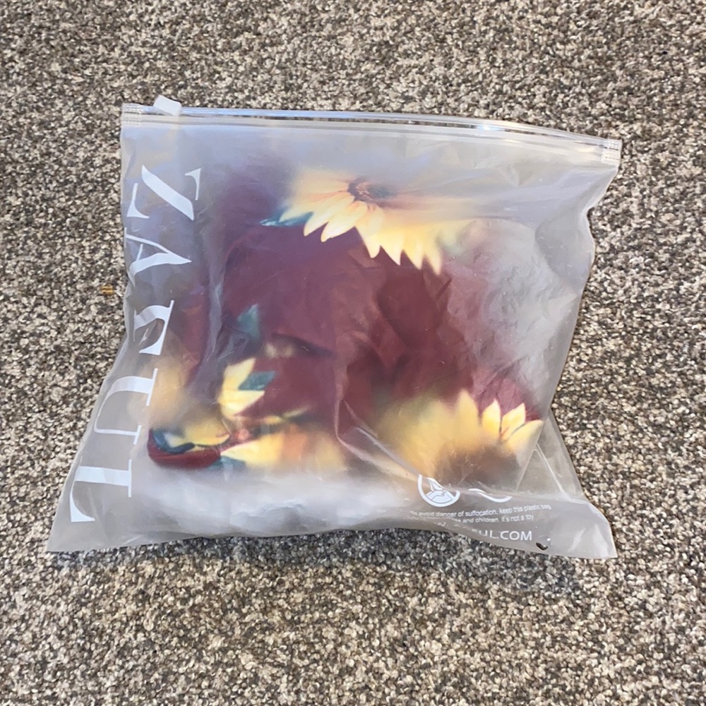 Zaful Sunflower Bikini